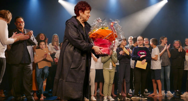 Image de Films du spectacle du collège des tourelle avec Fabienne Thibeault